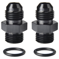 Podavelle adapters front view showing pair and black anodize for corrosion resistance