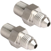 Podavelle front view of stainless adapter showing shape and durable finish