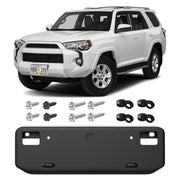 Podestaa front license plate mount front view shows clean OEM-style fitment