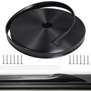 Podoy front packaging showing 100FT black trim and included screws for full coverage