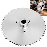 Podoy sprocket front view showing bolt holes and teeth for accurate fit