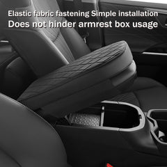 POKSRI pad installed on console demonstrating comfort while driving