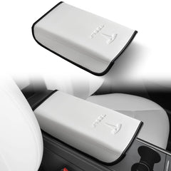POKUNG center console cover front view shows seamless fit and clean look