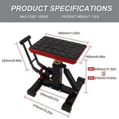 POLARBEAR adjustable top plate height being set for precise bike fit