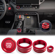 Polodunn front dashboard view showing red trims and sporty accent