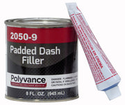 Polyvance front can and hardener tube showing complete repair kit and convenience