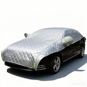 PONYBRO front view on sedan showing full upper-body coverage and protection