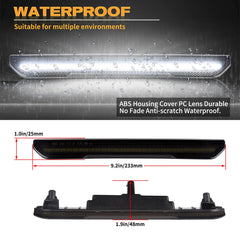 POPMOTORZ LED chip detail revealing dense 4014 SMDs for brighter illumination
