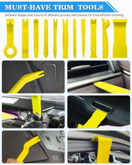 Poraxy close-up of nylon tool tips highlighting non‑marring strength advantage
