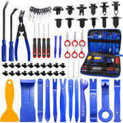 Poraxy front kit layout showing all 120 pieces and storage bag benefit organization