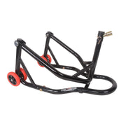 porotmotor front view of stand showing sturdy frame and stability benefits