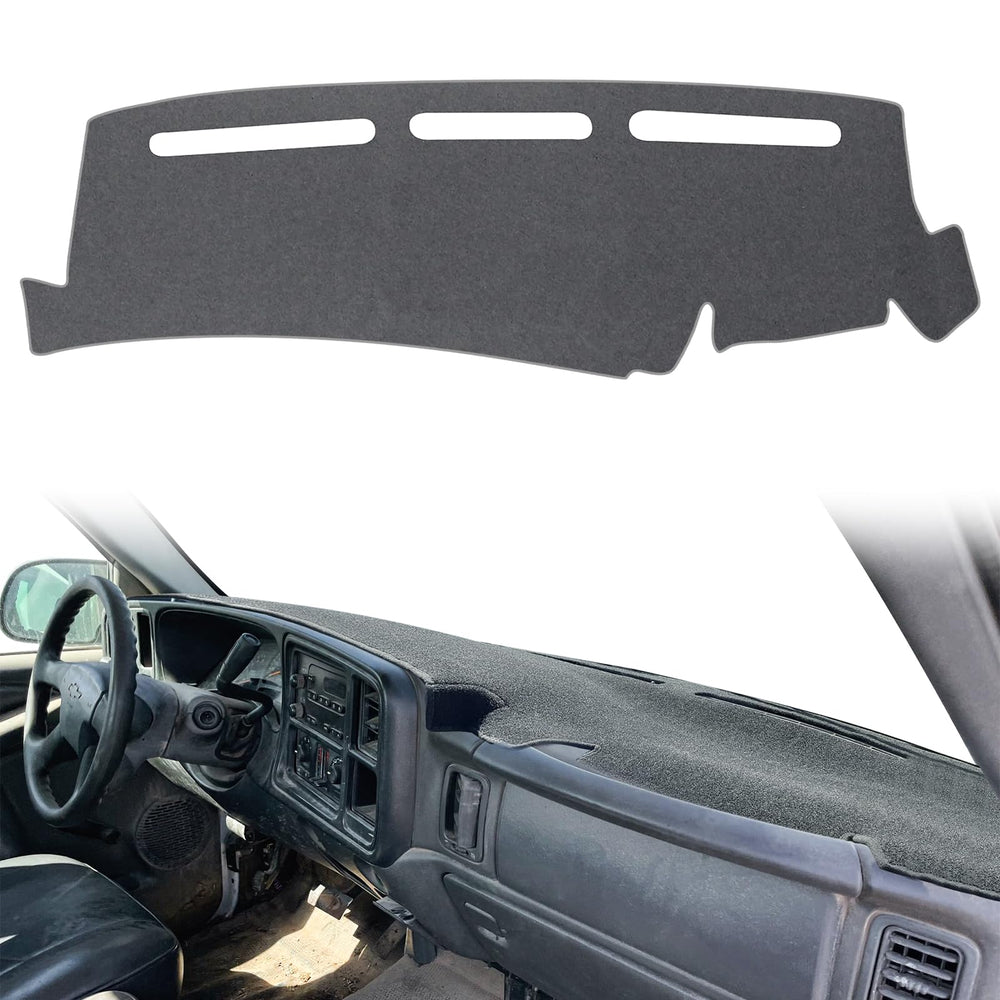 POSAID dash cover front view showing precise fit and protection