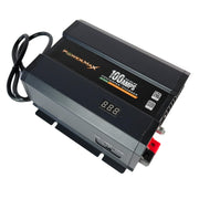 PowerMax PM3-100LK front panel view showing compact design and silent operation benefit