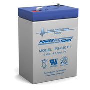 Power Sonic PS-640F1 front view showing compact size and secure casing benefit convenience