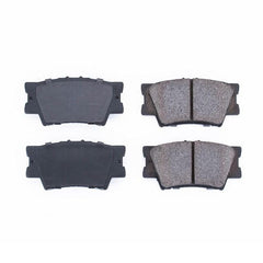 PowerStop Z16 rubberized shims detail reducing noise and vibration