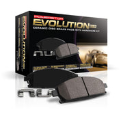 PowerStop front packaging showing kit and hardware, highlights convenience