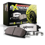 PowerStop Z26 rear packaging showing kit contents and fitment benefits