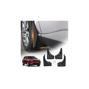 Powerty mud flap front installed on RAV4 showing protection and clean look
