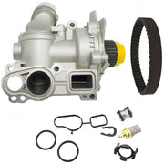 POWERWORKS front view water pump assembly showing complete kit fitment benefit