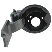 POWERWORKS front view of fuel door housing pocket showing fit and finish benefit