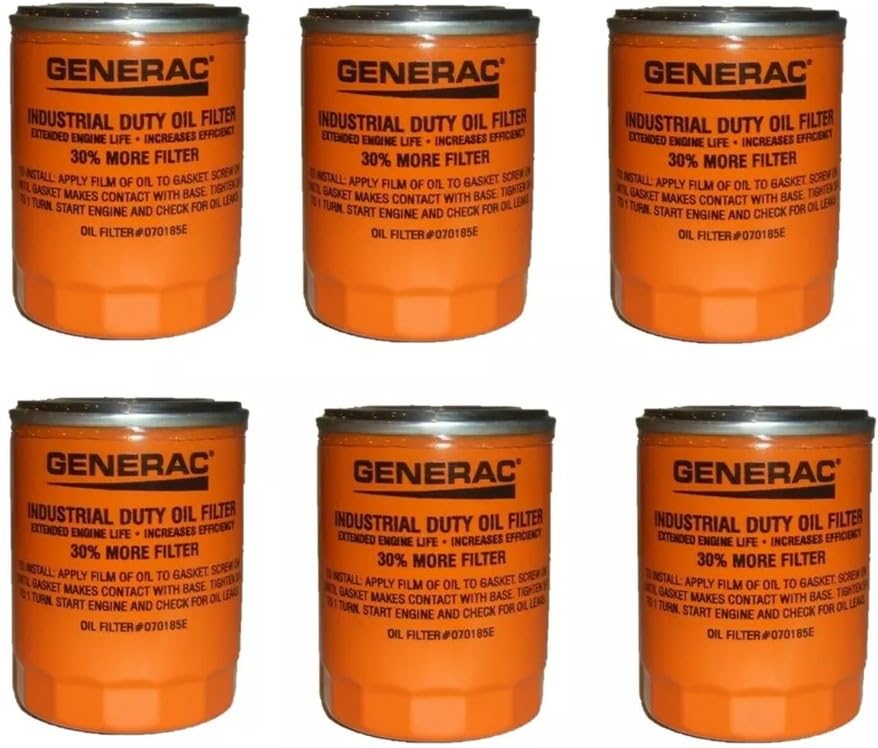 powmx front packaging showing six oil filters and clear labels for quick identification