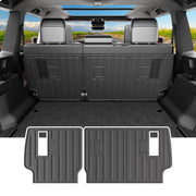 powoq front view of backrest mat showing full coverage and neat fit