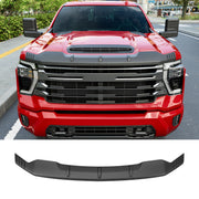 powoq deflector front view showing full hood coverage and sleek profile