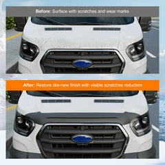 powoq installed side angle illustrating aerodynamic fit and debris redirection