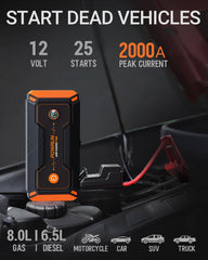 Powrun P-ONE LCD display closeup showing battery percentage for clear status updates