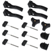 PQY front view clamp kit showing complete replacement hardware and quick repair benefit