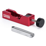 PQY front view red gap tool showing compact design and quick identification