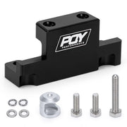 PQY front view of compressor showing compact CNC-machined body and fast setup benefit