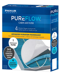 Premium Guard side profile showing filter dimensions for proper fitment