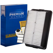Premium Guard front view of filter showing fit and clean edges for proper sealing