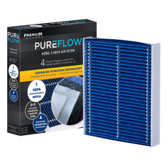 Premium Guard PUREFLOW front packaging shows product and fitment benefit