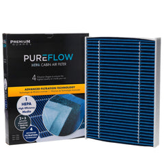 Premium Guard front packaging showing filter and benefits