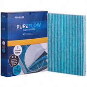 Premium Guard PUREFLOW front view showing filter shape and fit benefit