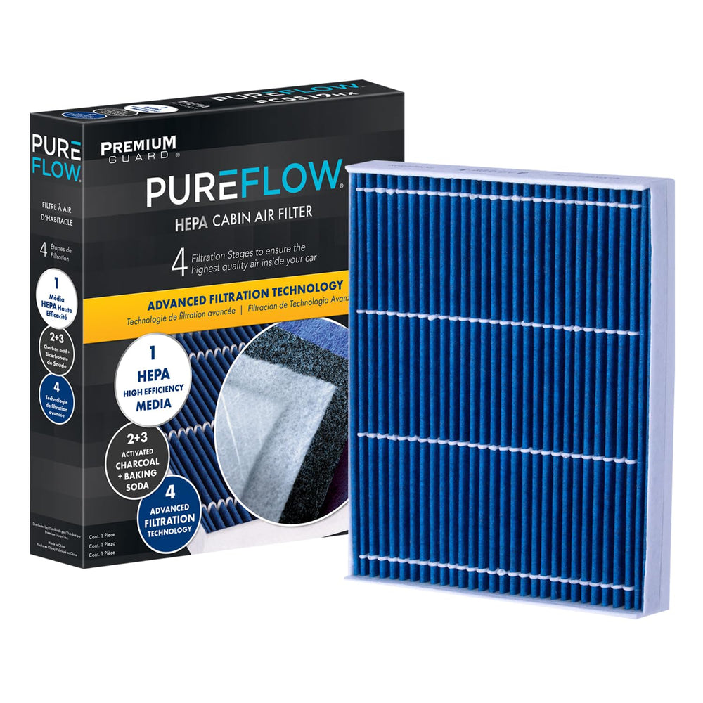 Premium Guard PUREFLOW front view showing clean-fit and sealing benefit