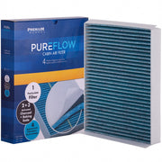 Premium Guard PUREFLOW front packaging showing model and fitment benefits