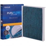 Premium Guard PUREFLOW front view showing full replacement filter and fitment benefit