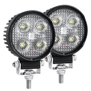 Primelux front view showing the round LED lights for powerful area illumination