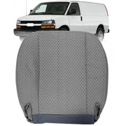 Priprilod front view of seat cover showing factory fit and restored look