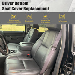 Priprilod installed seat bottom in truck demonstrating seamless integration