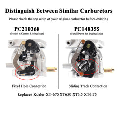Pro Chaser carburetor side detail highlighting precision machining benefits