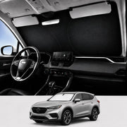 Proadsy Acura RDX front view showing full windshield coverage and sun protection