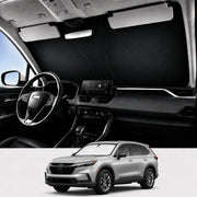 Proadsy front packaging showing CRV-specific windshield coverage and easy setup