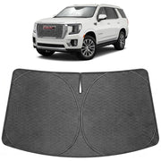 Proadsy front packaging showing shade ready for GMC Yukon, protects interior