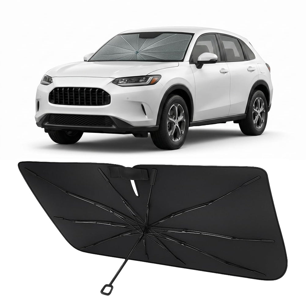 Proadsy front packaging showing custom-fit shade for HR-V, easy identification