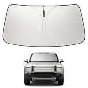 Proadsy front view showing full windshield coverage and clean fit