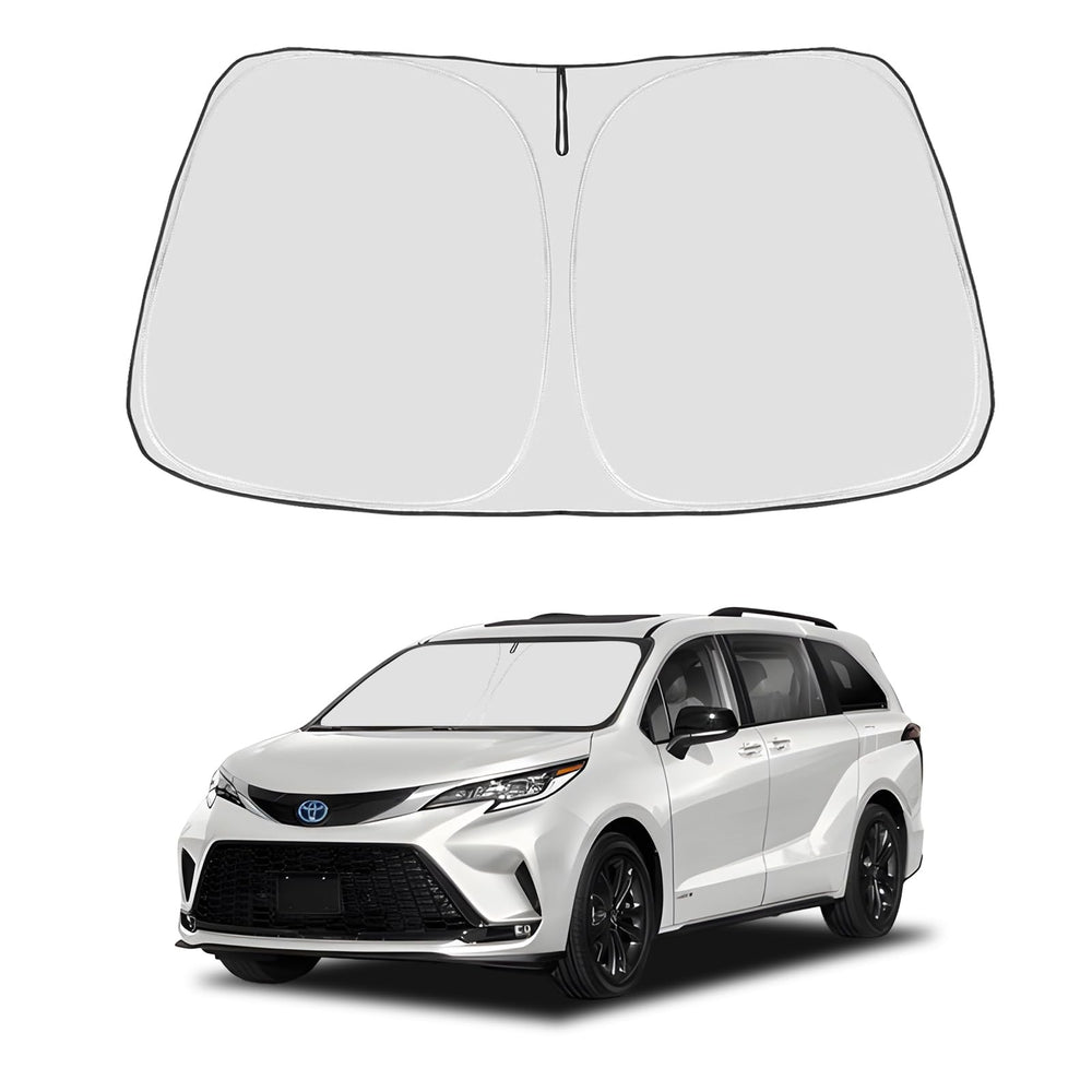 Proadsy front packaging showing custom Sienna shape and easy setup benefit